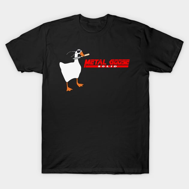 Metal Goose Solid T-Shirt by zody